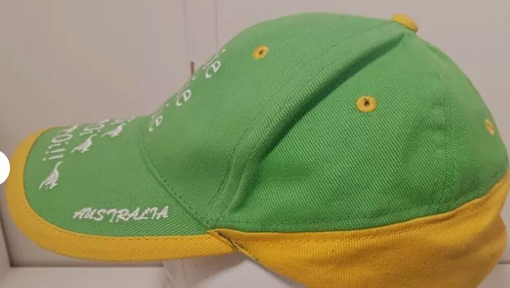 Australia Aussie Aussie Aussie Oi Oi Oi Adjustable Cap Hat Green Raygun Souvenir - Picture 7 of 7